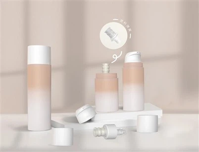 Fekete Airless Pump palack