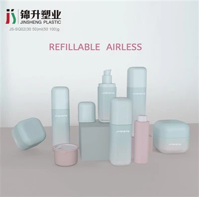 Kék üveg kozmetikai palack